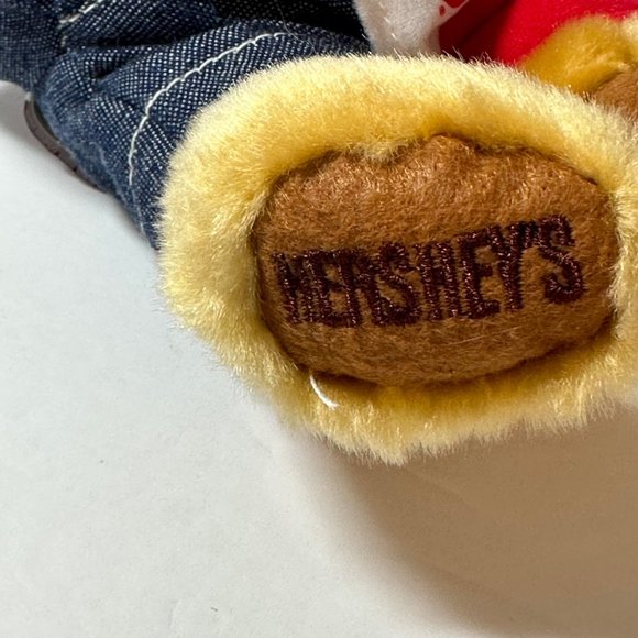 Hershey Kisses I Love Hugs6" Seated Plush Bear Chocolate Not Included - Picture 5 of 10